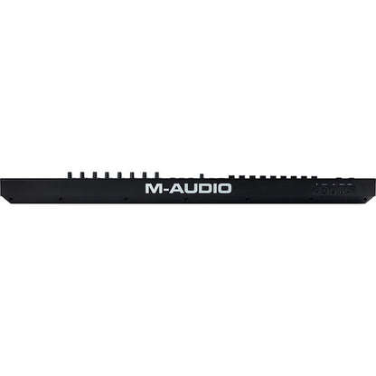 M-Audio Oxygen Pro 61 Kenya — rear panel view showing M-Audio branding, USB and MIDI ports