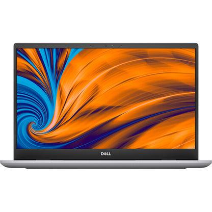 Dell Latitude 3320 Kenya – front-facing view, open lid, full display visible, slim silver bezel, webcam centered