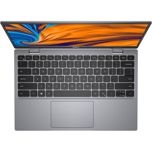 Dell Latitude 3320 Kenya – closed lid top view, silver chassis, centered Dell logo, clean matte finish