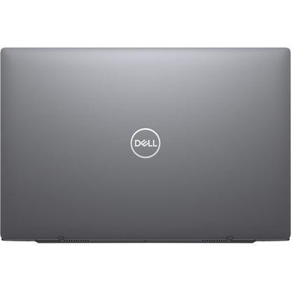 Dell Latitude 3320 Kenya – rear three-quarter view, closed lid, silver chassis, HDMI and USB-C ports visible