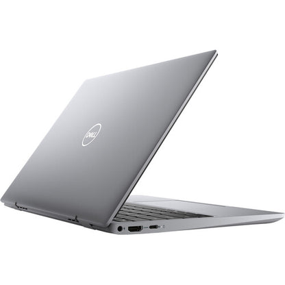 Dell Latitude 3320 Kenya – left-side profile view, closed, power jack, USB-C and USB-A ports visible