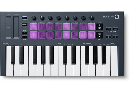 Novation FLkey Mini 25 MIDI Keyboard Controller for FL Studio