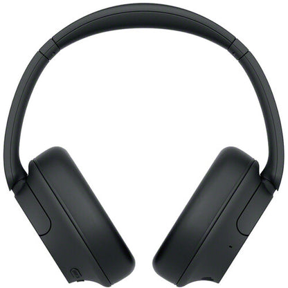 Sony WH-CH720N Kenya black over-ear headphones, straight-on front view showing both ear cups and headband