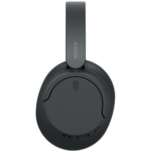 Sony WH-CH720N Kenya black headphones, side profile view showing right ear cup, Sony branding and headband