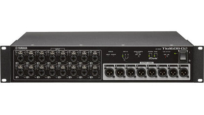 Yamaha Tio1608‑D — 16×8 Dante Stage Box I/O Rack