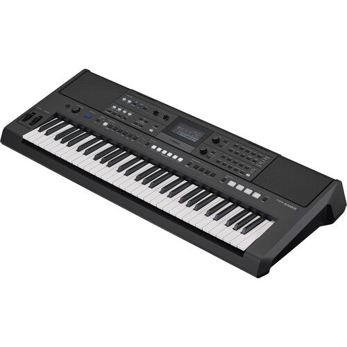 Yamaha PSR-E583 portable keyboard Kenya close-up of pitch bend modulation wheels and performance controls