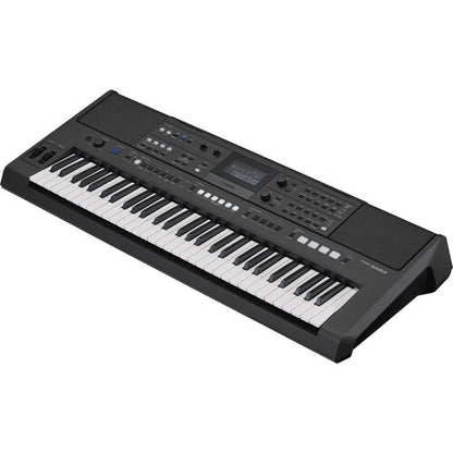 Yamaha PSR-E583 portable keyboard Kenya close-up of pitch bend modulation wheels and performance controls