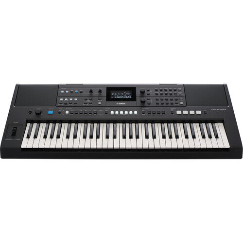 Yamaha PSR-E483 Kenya 61-key portable arranger keyboard front view — available at Zamar Audio Solutions