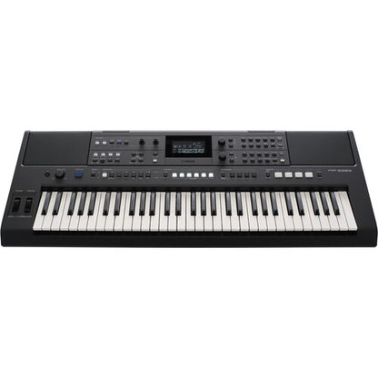 Yamaha PSR-E583 portable keyboard Kenya close-up of pitch bend modulation wheels and performance controls