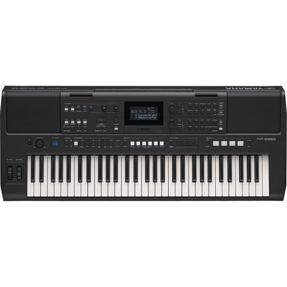 Yamaha PSR-E583 portable keyboard Kenya close-up of pitch bend modulation wheels and performance controls