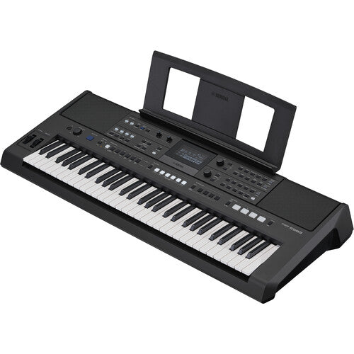 Yamaha PSR-E583 portable keyboard Kenya front view showing 61 touch-sensitive keys and control panel