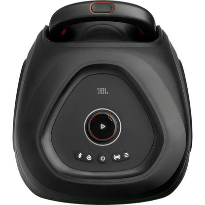 JBL PartyBox 330 Kenya top-down view showing control panel with play button and function icons