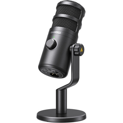 MAONO PD100 XLR podcast microphone Kenya side profile showing metal body and XLR connector