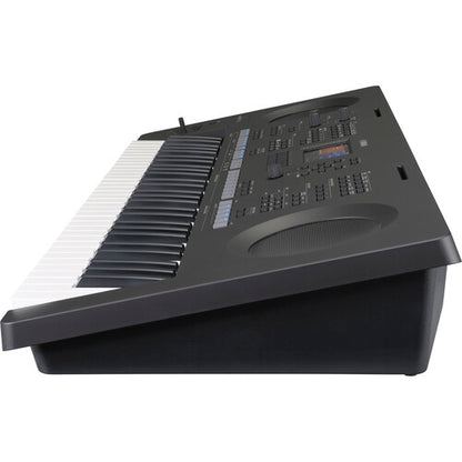 Yamaha PSR-SX620 arranger keyboard Kenya rear-right elevated angle showing control panel and speaker grilles`