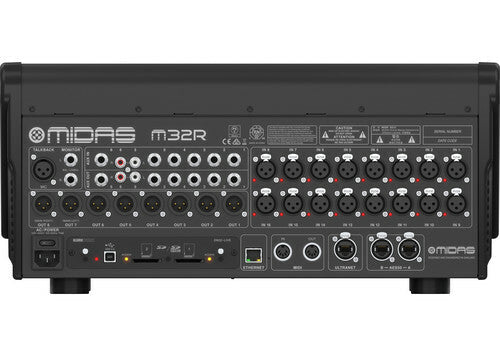 Midas M32R — 40‑Input Digital Mixer with Midas PRO Preamps
