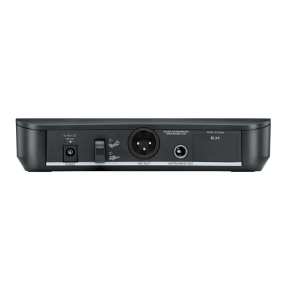 Shure BLX24/SM58 Wireless Vocal System — BLX4 Receiver with SM58 Handheld Transmitter