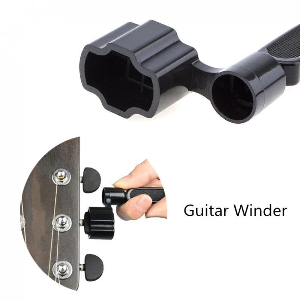 1Pc 3 In 1 Guitar String Changer – Multifunction Guitar Winder, String Cutter, Pin Puller for Guitars, Banjos, Mandolins - ZAMAR AUDIO SOLUTIONS