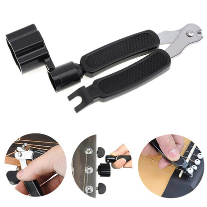 1Pc 3 In 1 Guitar String Changer – Multifunction Guitar Winder, String Cutter, Pin Puller for Guitars, Banjos, Mandolins - ZAMAR AUDIO SOLUTIONS