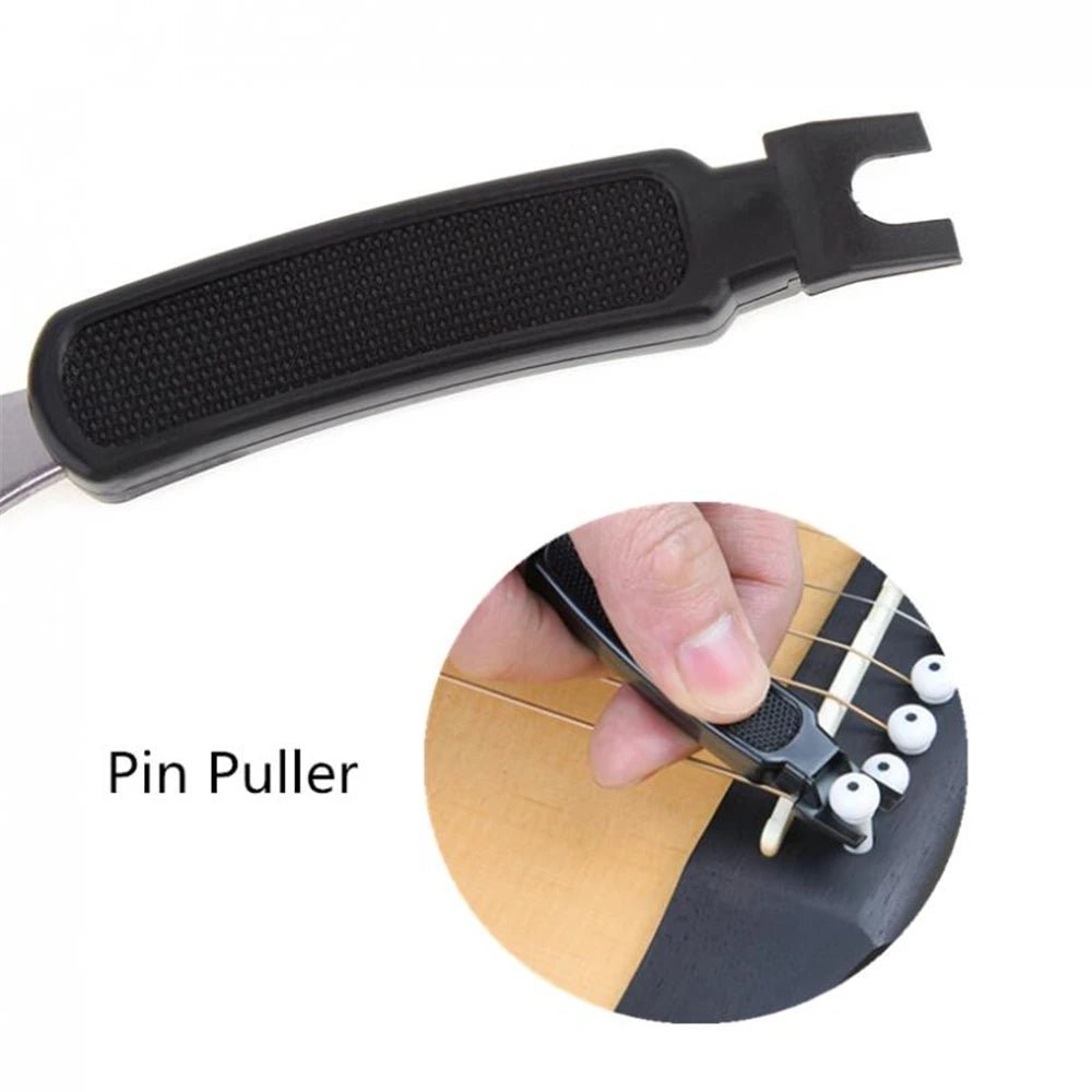 1Pc 3 In 1 Guitar String Changer – Multifunction Guitar Winder, String Cutter, Pin Puller for Guitars, Banjos, Mandolins - ZAMAR AUDIO SOLUTIONS