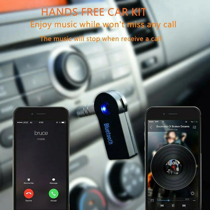 2-in-1 Wireless Bluetooth 5.0 Receiver Adapter – 3.5mm AUX Jack for Car, Music, Audio, A2DP Headphones & Hands-Free Calls - ZAMAR AUDIO SOLUTIONS