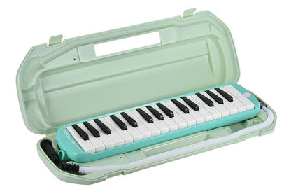 32-key melodica Kenya — portable wind keyboard with mouthpiece and tube