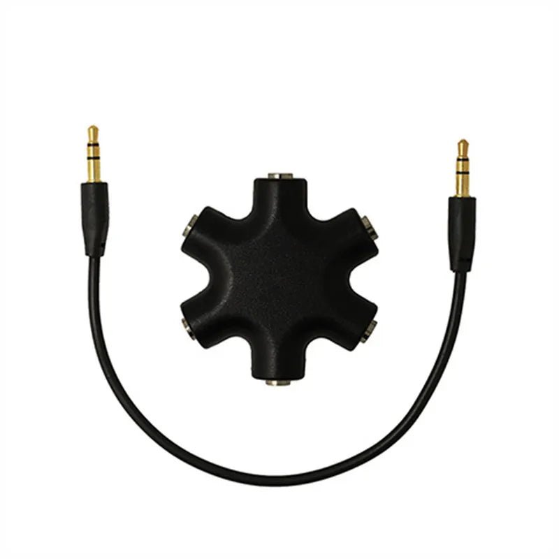 3.5mm Earphone Audio Splitter Adapter – 1 to 2/3/4/5 Jack in Kenya | 15–25 Days Delivery - ZAMAR AUDIO SOLUTIONS