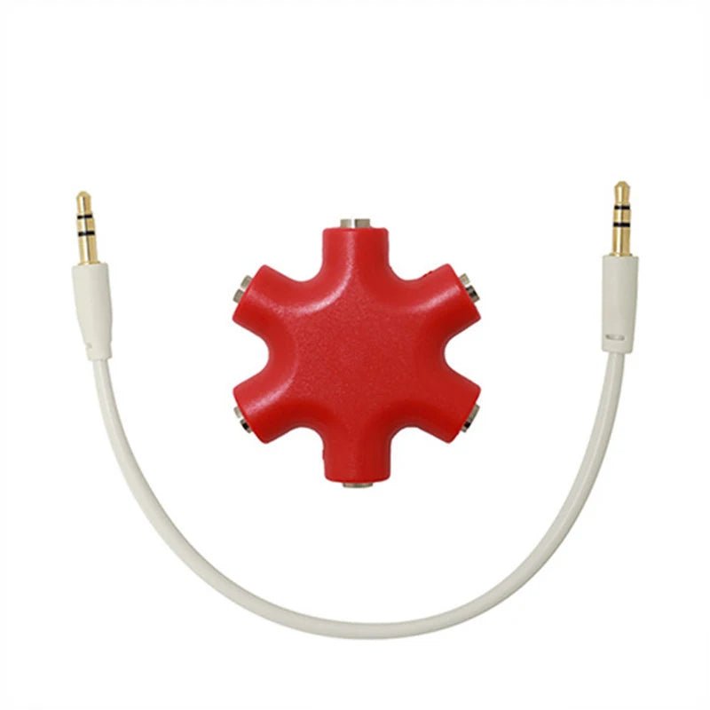 3.5mm Earphone Audio Splitter Adapter – 1 to 2/3/4/5 Jack in Kenya | 15–25 Days Delivery - ZAMAR AUDIO SOLUTIONS
