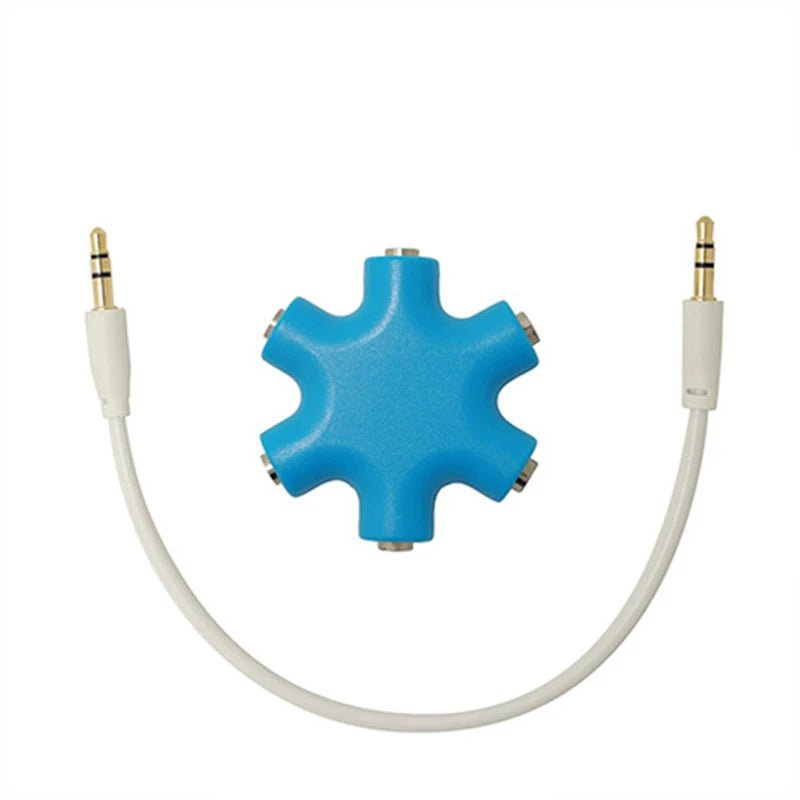 3.5mm Earphone Audio Splitter Adapter – 1 to 2/3/4/5 Jack in Kenya | 15–25 Days Delivery - ZAMAR AUDIO SOLUTIONS