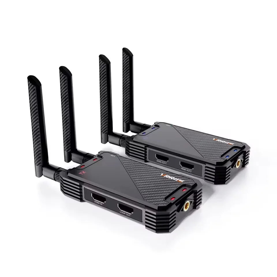 400M Wireless HDMI Extender Video Transmitter and Receiver – Plug & Play Dual Display for Laptop, PC, TV Box, Camera to TV, Projector - ZAMAR AUDIO SOLUTIONS