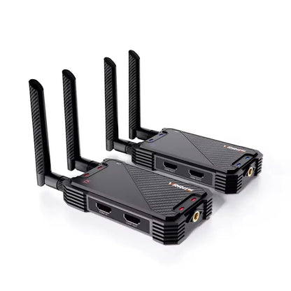 400M Wireless HDMI Extender Video Transmitter and Receiver – Plug & Play Dual Display for Laptop, PC, TV Box, Camera to TV, Projector - ZAMAR AUDIO SOLUTIONS