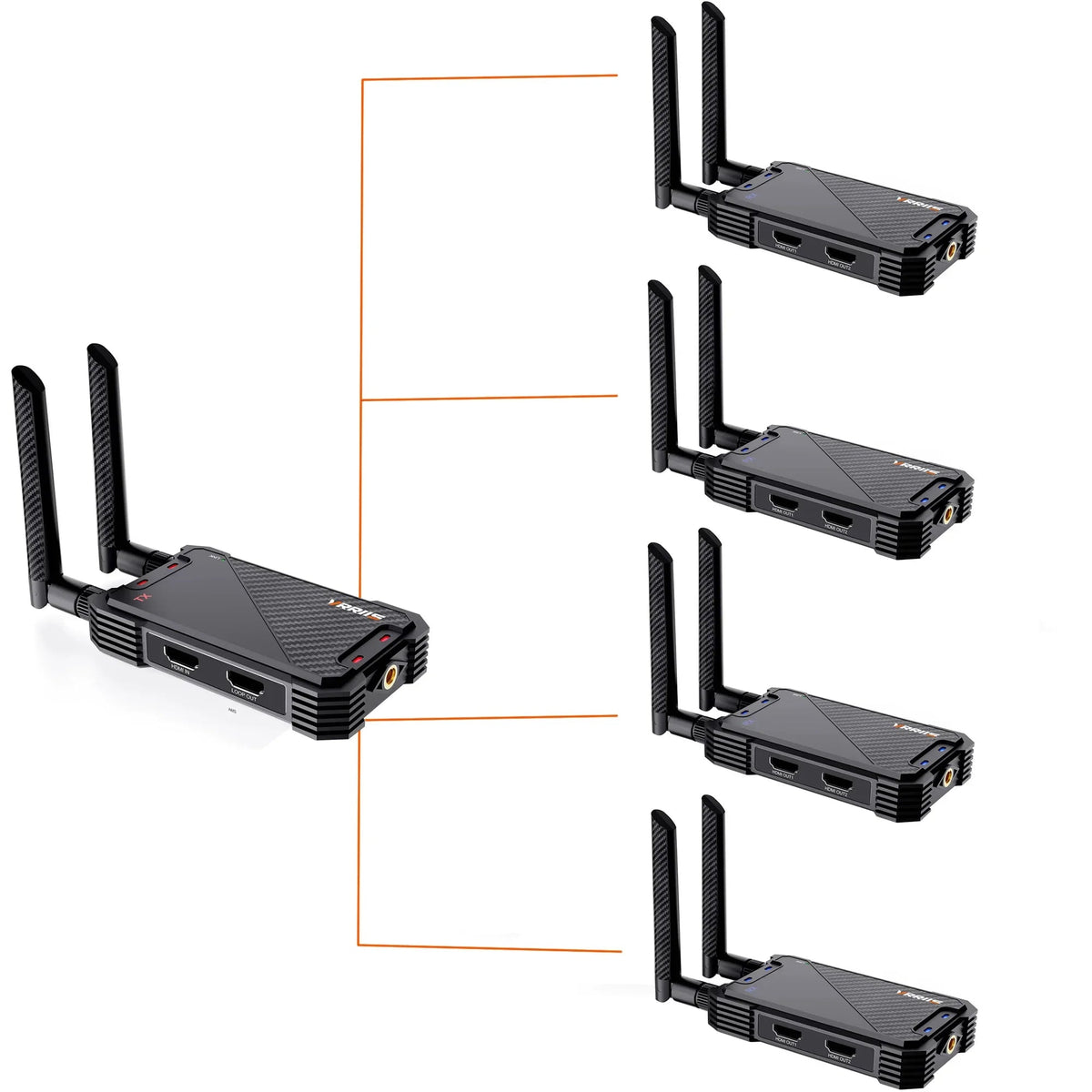400M Wireless HDMI Extender Video Transmitter and Receiver – Plug & Play Dual Display for Laptop, PC, TV Box, Camera to TV, Projector - ZAMAR AUDIO SOLUTIONS