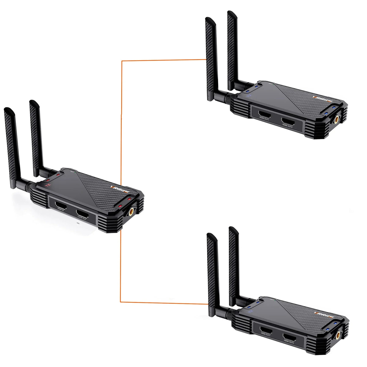 400M Wireless HDMI Extender Video Transmitter and Receiver – Plug & Play Dual Display for Laptop, PC, TV Box, Camera to TV, Projector - ZAMAR AUDIO SOLUTIONS