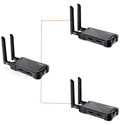 400M Wireless HDMI Extender Video Transmitter and Receiver – Plug & Play Dual Display for Laptop, PC, TV Box, Camera to TV, Projector - ZAMAR AUDIO SOLUTIONS