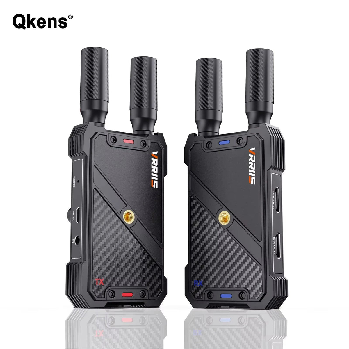 400m Wireless WiFi HDMI Extender – Dual Display Transmitter and Receiver for Church, Camera Live Streaming, Battery-Supported - ZAMAR AUDIO SOLUTIONS