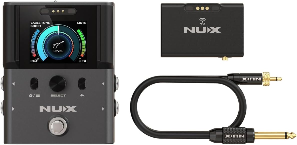 NUX B‑8 — 2.4GHz Wireless Guitar System with Pedalboard Receiver, Tuner & Boost, Nairobi Delivery