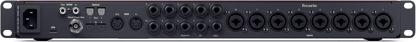 Focusrite Scarlett 18i20 4th Gen — 26‑in/26‑out USB Audio Interface
