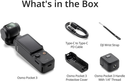 DJI Osmo Pocket 3 — 4K Handheld Camera Gimbal for Vlogging & Content Creation, Nairobi Delivery
