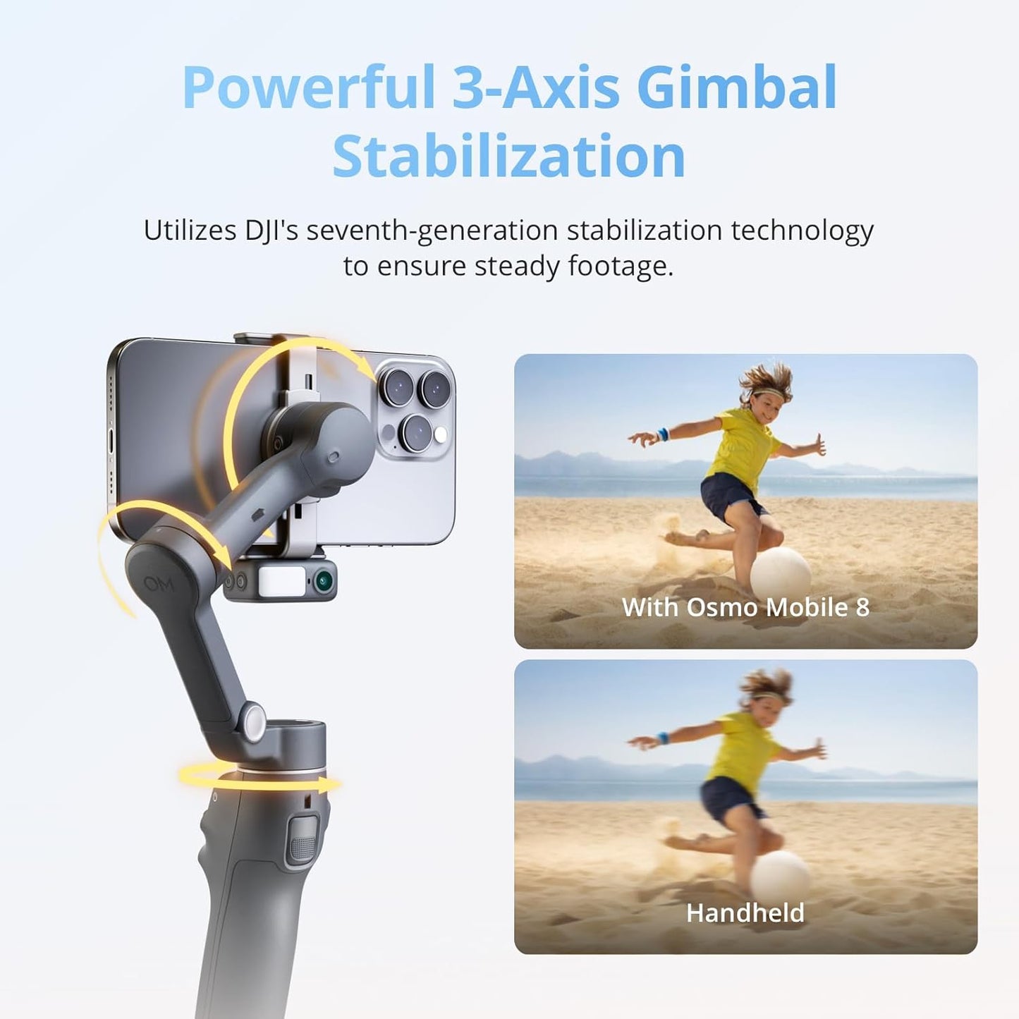 DJI Osmo Mobile 8 — Smartphone Gimbal Stabilizer, Nairobi Delivery