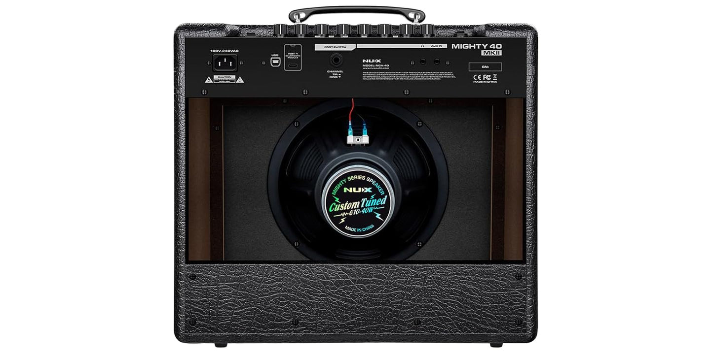 NUX Mighty 40 MKII — 40W Guitar Modeling Combo Amplifier with Effects & Bluetooth, Nairobi Delivery