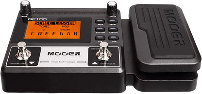 Mooer GE100 — Guitar Multi‑Effects Pedal (Looper, Amp Sims, 66 Effects)