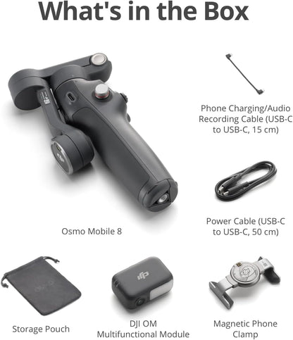 DJI Osmo Mobile 8 — Smartphone Gimbal Stabilizer, Nairobi Delivery
