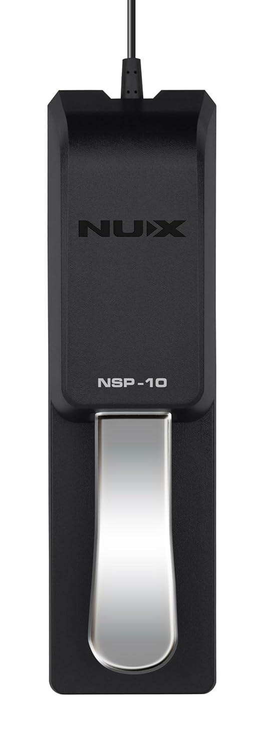 NUX NSP‑10 — Piano‑Style Sustain Pedal for Digital Keyboards, Nairobi Delivery