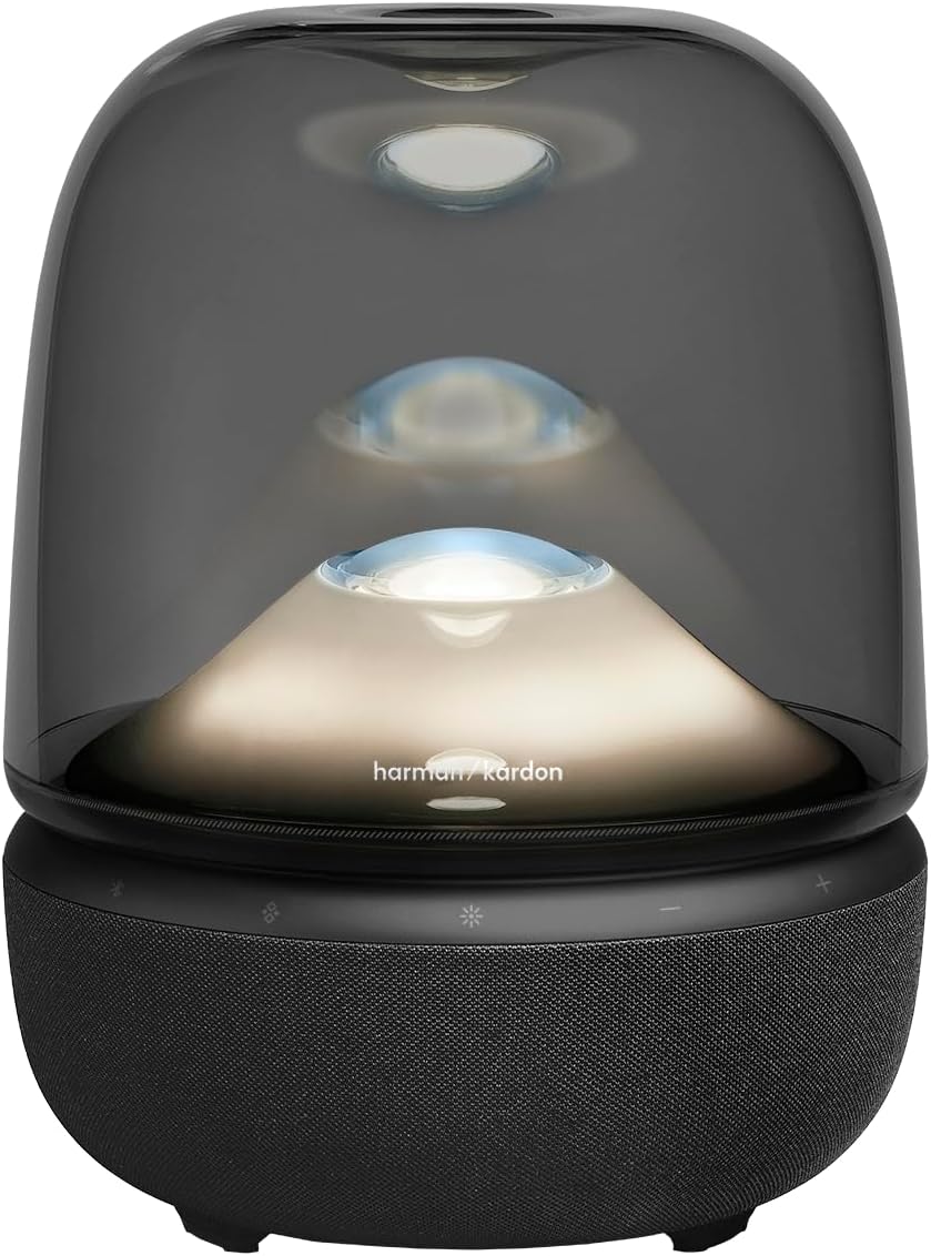 Harman Kardon Aura Studio 5 — Bluetooth Ambient‑Lighting Speaker (360° Sound)
