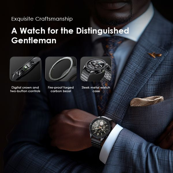 Oraimo Watch Pro NT — 1.43" AMOLED AI Powered Smartwatch with IP68 Water Resistance, Nairobi Delivery