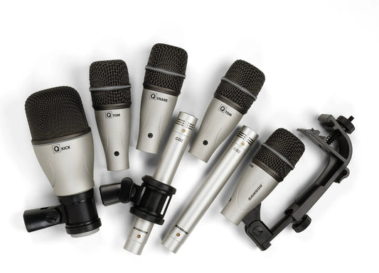 Samson 7Kit 7‑piece drum microphone set with kick, snare, tom, and overhead mics — Kenya