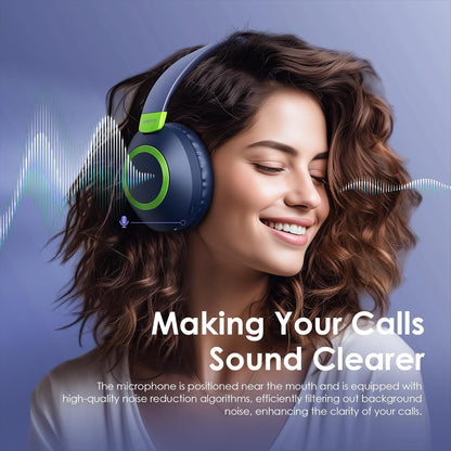 Oraimo BoomPop 2S — Wireless Over‑Ear Headphones with ENC Calls & 50‑Hour Battery, Nairobi Delivery