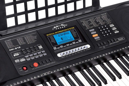Meike MK812 — 61‑Key Electronic Piano Keyboard, Teaching Type, Nairobi Delivery