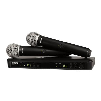 Shure BLX288/PG58 Wireless Dual Vocal System