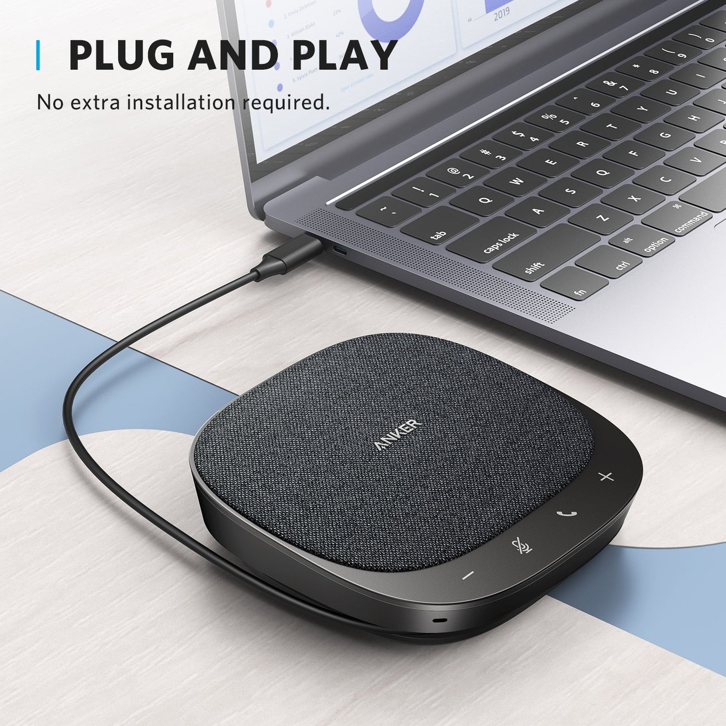 Anker PowerConf S330 — USB Speakerphone with AI Noise Reduction for Meetings & Calls, Nairobi Delivery
