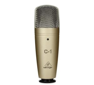 Behringer U‑Phoria Studio Pro — Recording/Podcasting Bundle with UMC202HD, C‑1 Mic & HPS5000 Headphones